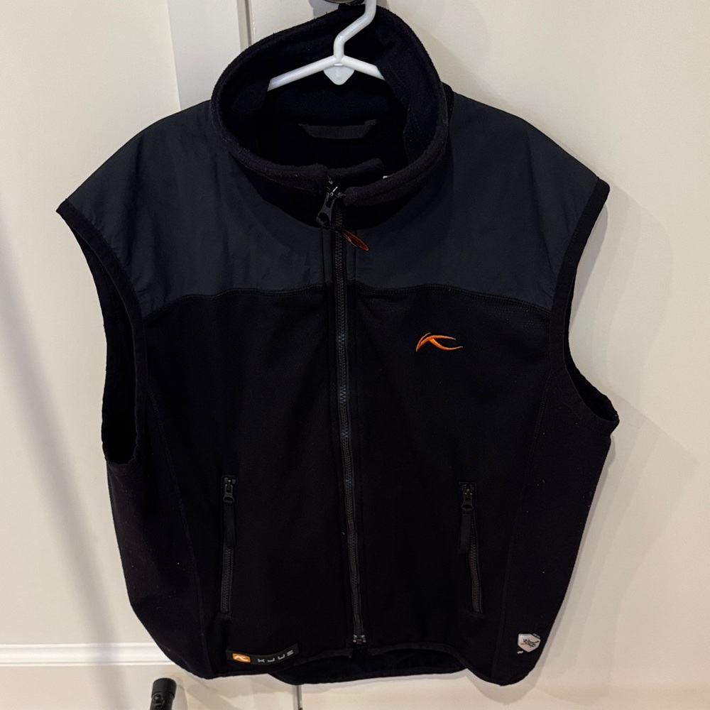 Kjus Black and Orange Vest